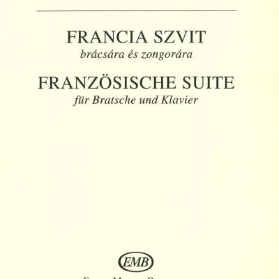 Francia szvit - brácsára és zongorára