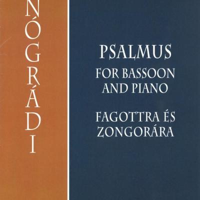 Psalmus - fagottra és zongorára