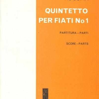 Quintetto per fiati No. 1.