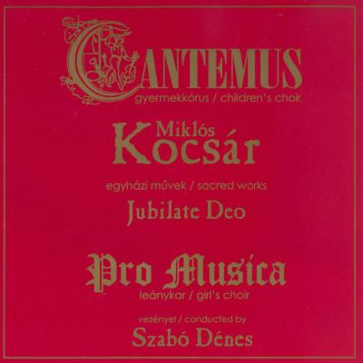 Kocsár Miklós: Jubilate deo: egyházi művek