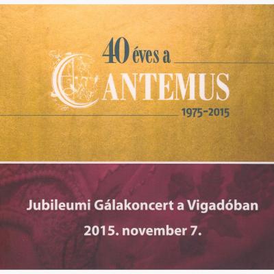 40 éves a Cantemus - Jubileumi Gálakoncert a Vigadóban