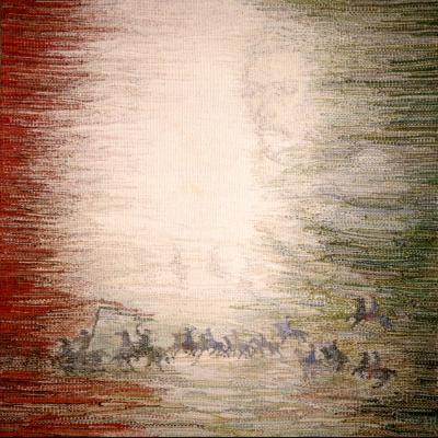 „…véled gondolkodám…" (Petőfi gobelin)