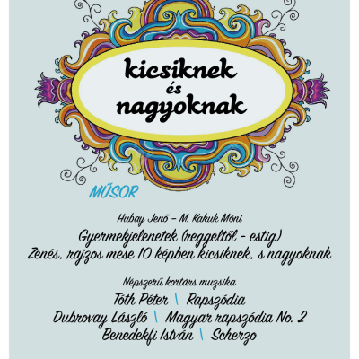 Magyar Zeneművészeti Társaság hangversenye - Tóth Péter: Rapszódia<br>Kiskunhalas