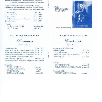 Csembalóest a 28. Budapesti Bach-héten