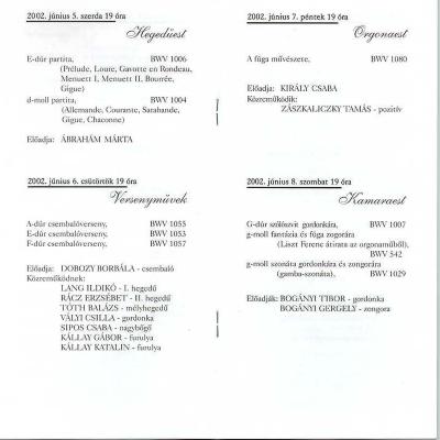 Versenyművek a 13. Budapesti Bach-héten