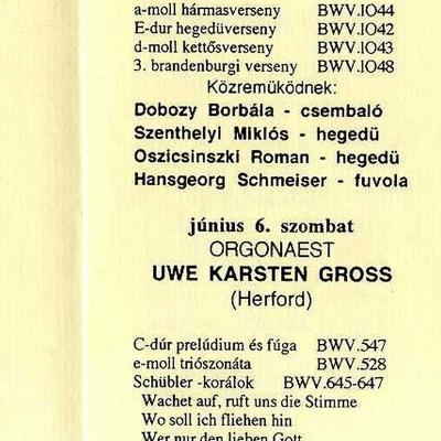 Kamarazenekari est a 3. Budapesti Bach-héten