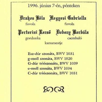 Szonáták a 7. Budapesti Bach-héten