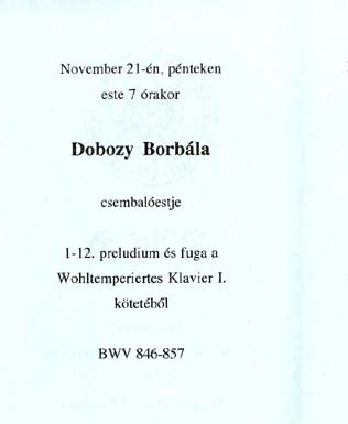Csembalóest