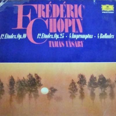 Frédéric Chopin: Etudes op. 10, 23, 4 Impromptus, 4 Ballades - Tamás Vásáry, piano