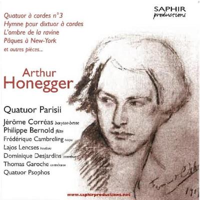 Arthur Honegger - Quatuor Parisii