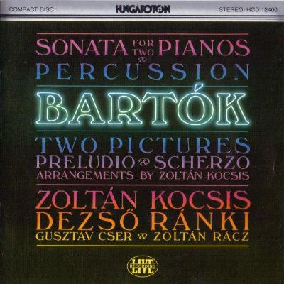 Sonata for two pianos and percussion / Two pictures / Preludio and Scherzo