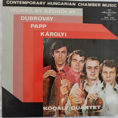 String Quartet - In: Contemporary Hungarian Chamber Music
