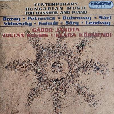 Cinque pezzi / Scherzo - In: Contemporary Hungarian music for basson and piano
