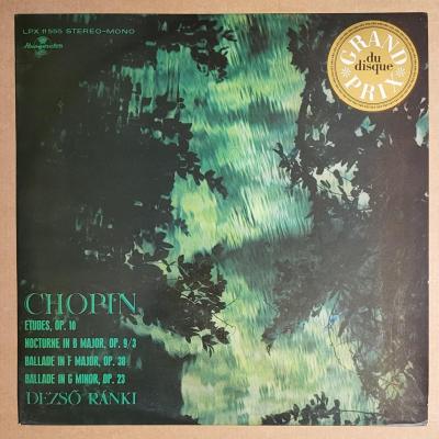 Etudes op. 10 / Nocturne in B major op. 9/3 / Ballade in F majos op 38 / Ballade in G minor op. 23