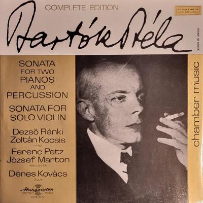 Sonata for two pianos and percussion / Sonata for solo violin