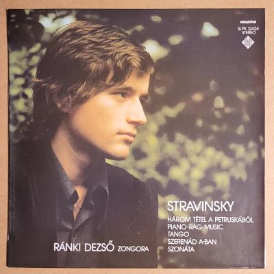 Három tétel a Petruskából / Piano-Rag-Music / Tango / Szerenád A-ban / Szonáta