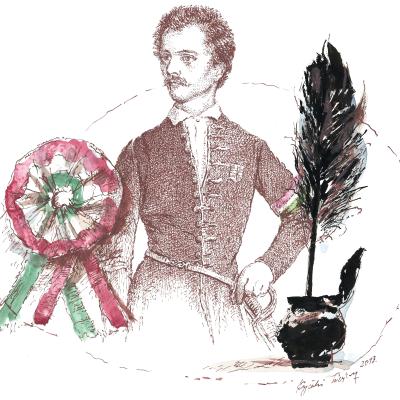 Petőfi Sándor emléklap