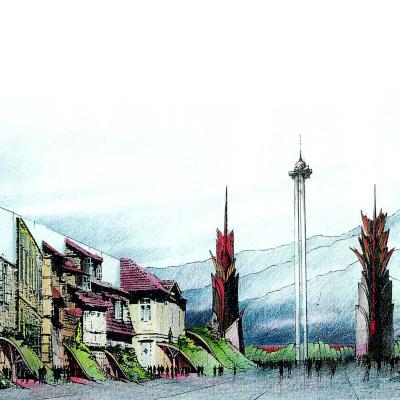 EXPO 2000 Hannover ötletpályázat épülete