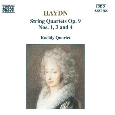 Haydn - String quartets, Op. 9 Nos. 1, 3 and 4 