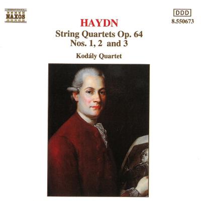 Haydn - String quartets, Op. 64 Nos. 1, 2 and 3