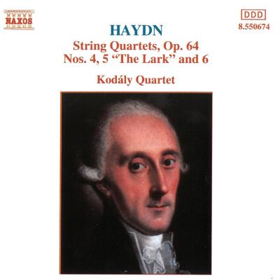 Haydn - String quartets, Op. 64 Nos. 4, 5 and 6