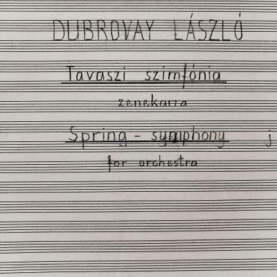 Tavaszi szimfónia - zenekarra