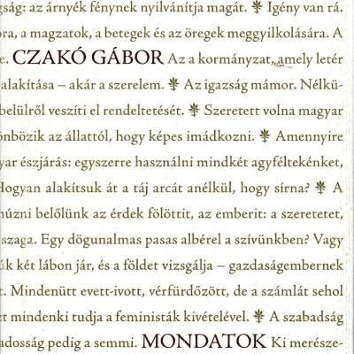 Mondatok