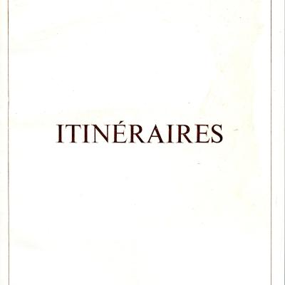 Itinéraires