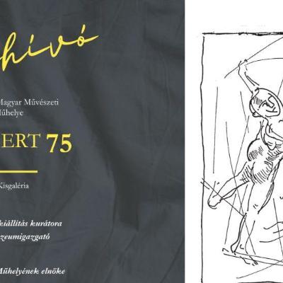 Kőnig Róbert 75 emlékkiállítás - megnyitó