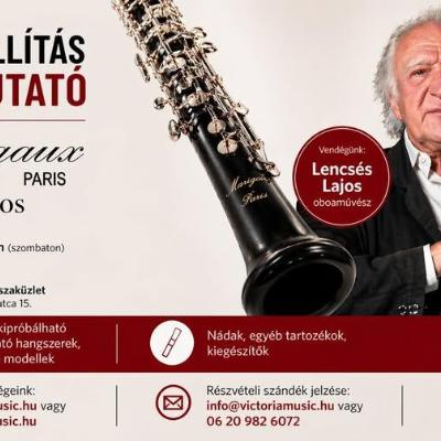 Oboakiállítás és bemutató Lencsés Lajos oboaművésszel