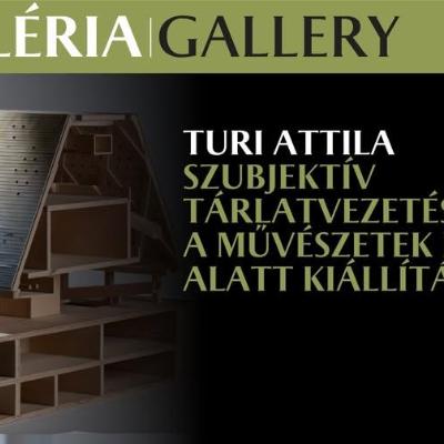 Tárlatvezetés a Művészetek - egy tető alatt című kiállításon Turi Attilával