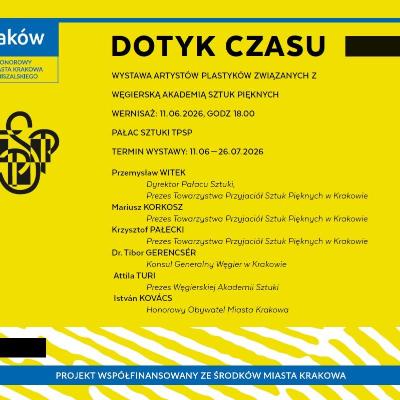Dotyk czasu / Az idő érintése - kiállításmegnyitó