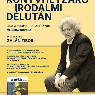 Könyvhétzáró irodalmi délután