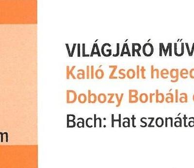 J. S. Bach - Hat szonáta, BWW 1014-1019