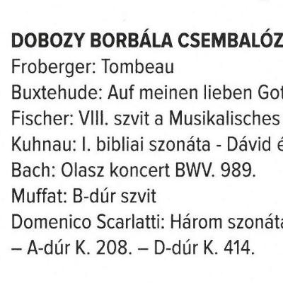 Szólóest a Márványteremben