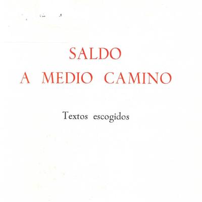 Saldo a medio camino