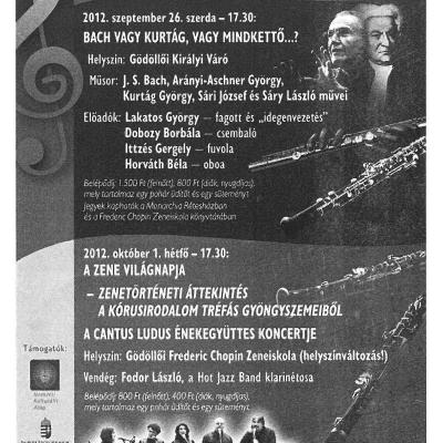 „Zeneünnep Gödöllőn"