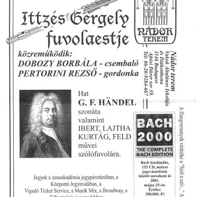 Ittzés Gergely fuvolaestje
