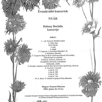 Évszakváltó nyári koncert