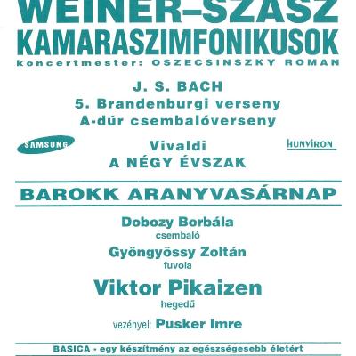 Bach - V. Brandenburgi verseny / A-dúr versenymű