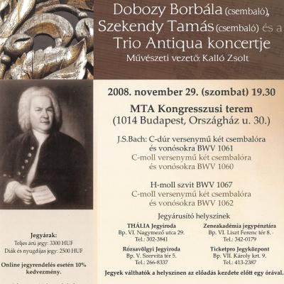 Bach kettősversenyei