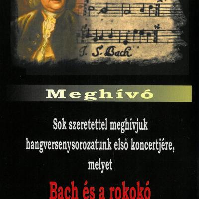 „Bach és a rokokó" - szólóest