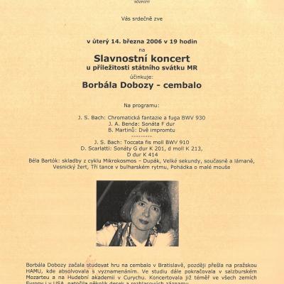 Szólóest a Magyar nemzeti ünnep alkalmából