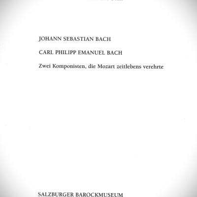 Johann Sebastian Bach und Carl Philipp Emanual Bach