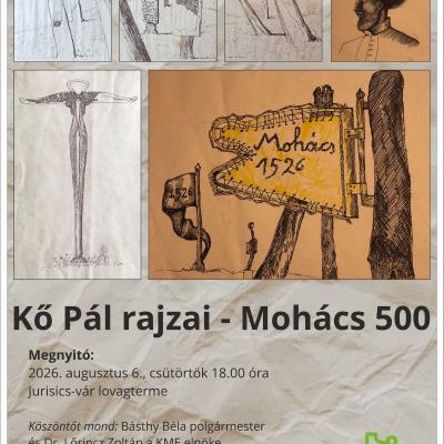 Kő Pál rajzai - Mohács 500