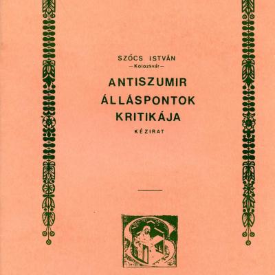 Antiszumir álláspontok kritikája 